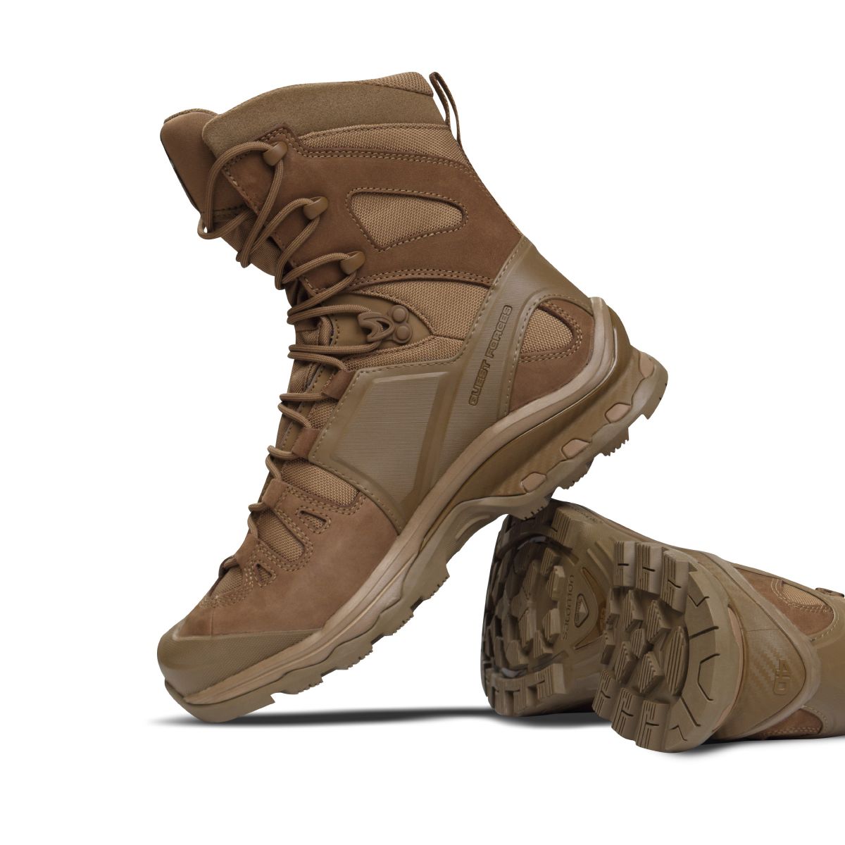 Ботинки Salomon QUEST 4D Forces 2 High GTX Coyote Фото 2